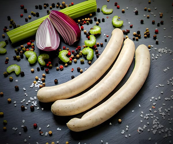 Schweinsbratwürstl ca. 50g/Stück – frisch vom Metzger