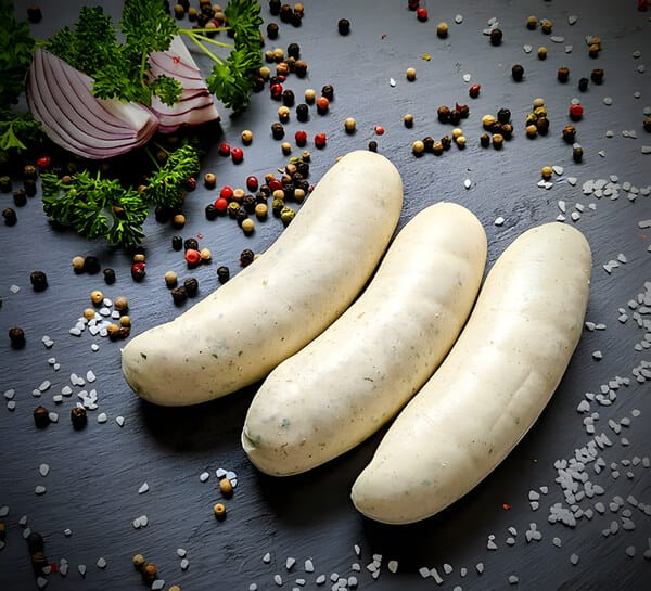 Weißwurst ca. 100g/Stück – frisch vom Metzger