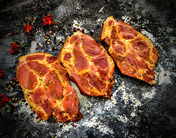 S Kammsteaks vakuumiert würzig – frisch vom Metzger
