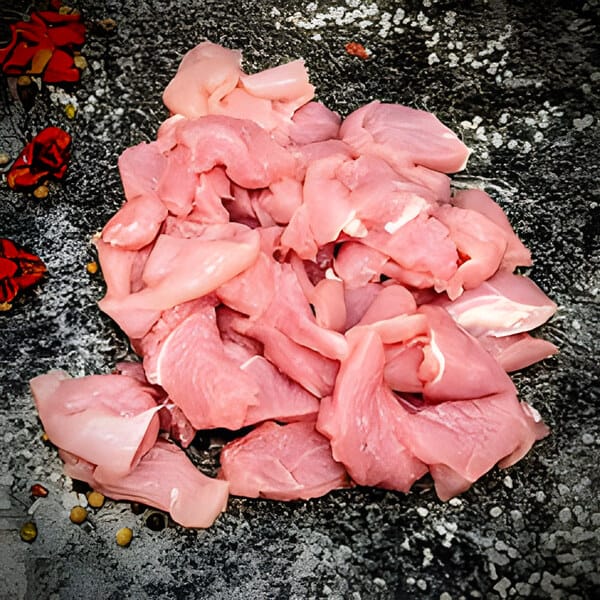 Putengeschnetzeltes ca. 50g – frisch vom Metzger